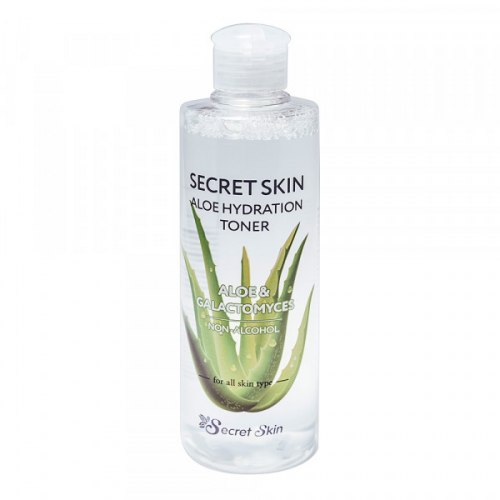 Увлажняющий тонер для лица с экстрактом алоэ вера SECRET SKIN Aloe Hydration Toner 250мл