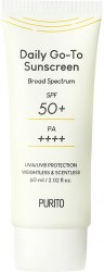Солнцезащитный крем для лица PURITO Daily Go-To Sunscreen SPF50+ PA++++ 60мл