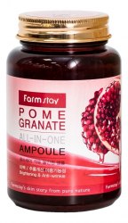 Ампульная сыворотка для лица с экстрактом граната FARM STAY Pomegranate All-In-One Ampoule 250мл