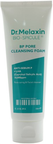 Пенка для лица очищающая с биоспикулами для ухода за порами Dr.Melaxin BP Pore Core Cleansing Foam