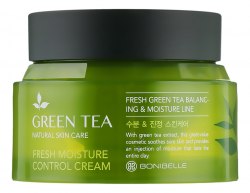 Увлажняющий крем для лица с экстрактом зеленого чая Enough Bonibelle Green Tea Fresh Moisture Control Cream 80мл