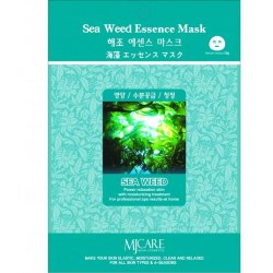 Тканевая маска-эссенция для лица с экстрактом водорослей MIJIN MJ SEA WEED ESSENCE MASK, 23 г