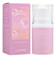 Gem Miracle Pink Pearl Bubble Mask 50г THE SAEM Gem Miracle Pink Pearl Bubble Mask 50г