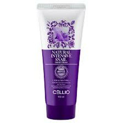 Крем для рук с муцином улитки Dr. Cellio NATURAL INTENSIVE SNAIL HAND CREAM,100мл