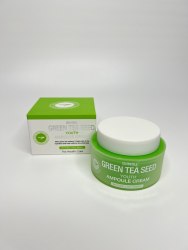 Крем для лица ампульный с зеленым чаем GIINSU GREEN TEA SEED YOUTH AMPOULE CREAM,65м