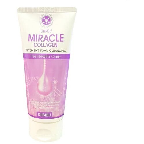 Пенка для умывания лица с коллагеном GIINSU Miracle Collagen Intensive Foam Cleansing, 180мл