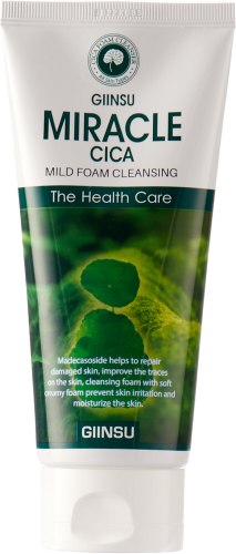 Пенка для лица с центеллой азиатской GIINSU MIRACLE CICA MILD FOAM CLEASING