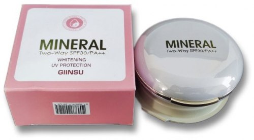 Пудра для лица минеральная с запасным блоком GIINSU MINERAL TWOWAY CAKE #21,12гр