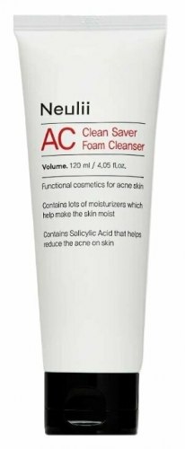 Пенка для лица для чувствительной кожи NEULII AC Clean Saver Foam Cleanser - 120ml