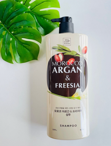 Шампунь для волос с марокканским аргановым маслом MISE EN SCENE MOROCCO ARGAN&FREESIA SHAMPOO [1200]