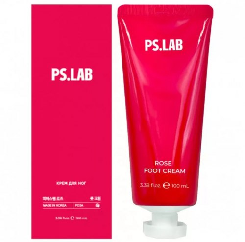 Крем для ног с мочевиной и экстрактом розы PRETTY SKIN PS.LAB Foot Cream Rose 100мл