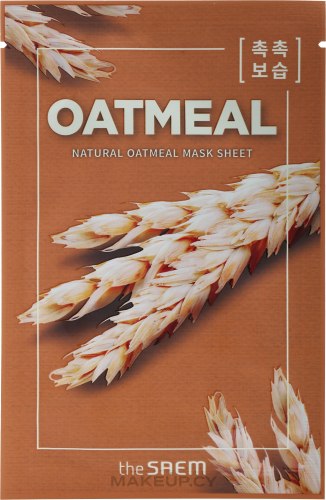 Тканевая маска с овсянкой THE SAEM Natural Mask Sheet Oatmeal