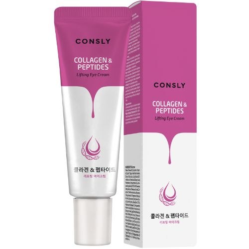 Лифтинг-крем для области вокруг глаз с пептидами и коллагеном CONSLY Collagen & Peptides Lifting Eye Cream 25мл