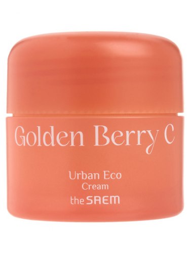 Крем для лица с экстрактом физалиса VEGAN THE SAEM Urban Eco Golden Berry C Cream 50ml (С/Г до 06.2025 скидка 50%)