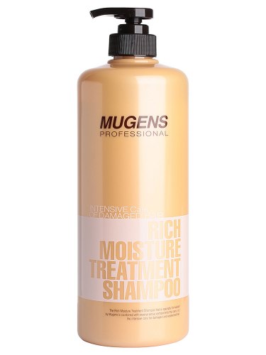 Шампунь для ослабленных волос WELCOS Mugens Rich Moisture Treatment Shampoo 1000g