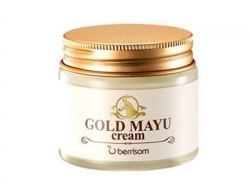 Питательный и восстанавливающий крем для лица с лошадиным жиром BERRISOM Gold Mayu Cream 70мл