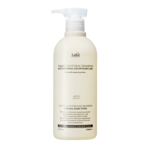 Шампунь с натуральными ингредиентами маслами LA’DOR Triplex Natural Shampoo 150мл/530мл