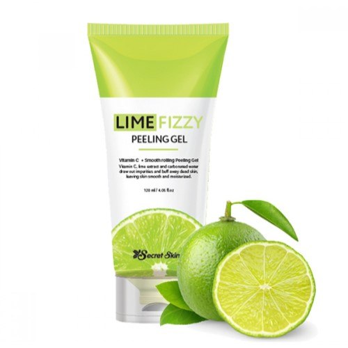 Гель скатка для лица SECRET SKIN Lime Fizzy Peeling Gel 120мл