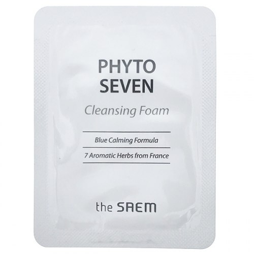 Пробники пенки для умывания с фито комплексом THE SAEM Phyto Seven Cleansing Foam 2,5мл