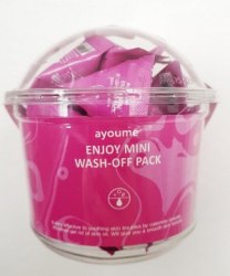 Маска с каламиновой пудрой для жирной кожи AYOUME Enjoy Mini Wash-off Pack 3 гр