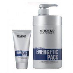 Маска для волос энергетическая WELCOS Mugens Energetic Hair Pack 150мл / 1000мл
