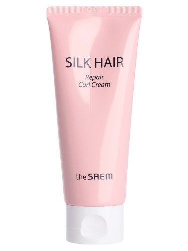 Крем-контур для вьющихся волос THE SAEM Silk Hair Repair Curl Cream 100 мл