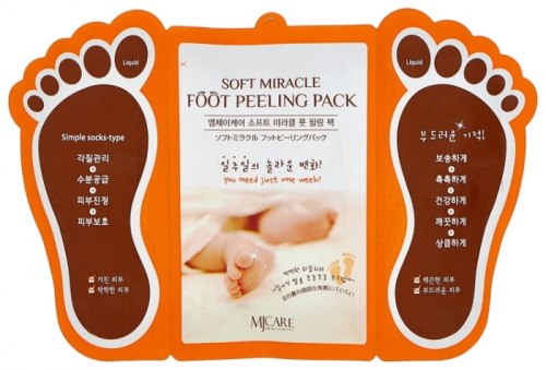 Пилинг для ног MIJIN Foot Peeling Pack, 2 * 15 гр