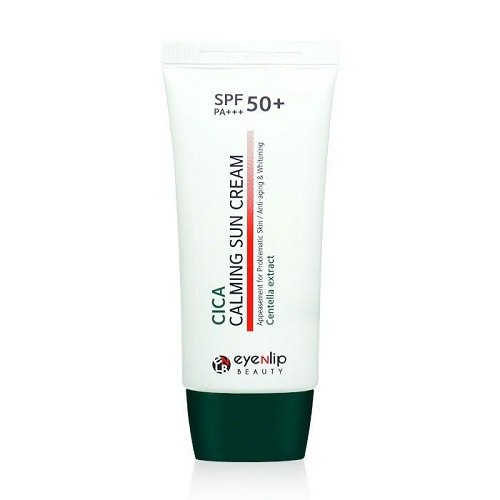 Солнцезащитный крем с центеллой EYENLIP Cica Calming Sun Cream SPF 50 +++ 50ML