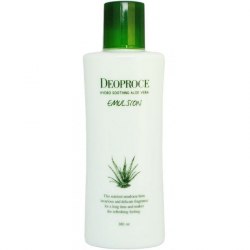 Эмульсия для лица. С экстрактом алоэ DEOPROCE HYDRO SOOTHING ALOE VERA EMULSION 380M