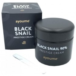 Крем для лица с муцином черной улитки AYOUME 90% Black Snail Prestige Cream 70 мл
