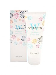 Крем для рук с коллагеном Enough W Collagen hand cream, 100мл