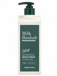 Маска для волос с центеллой азиатской Milk Baobab Cica Refreshing Scalp Pack 500ml
