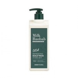 Маска для волос с центеллой азиатской Milk Baobab Cica Refreshing Scalp Pack 500ml
