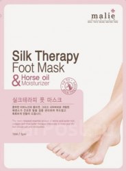 Маска для ног Шелковая терапия SILK THERAPY FOOT MASK MALIE