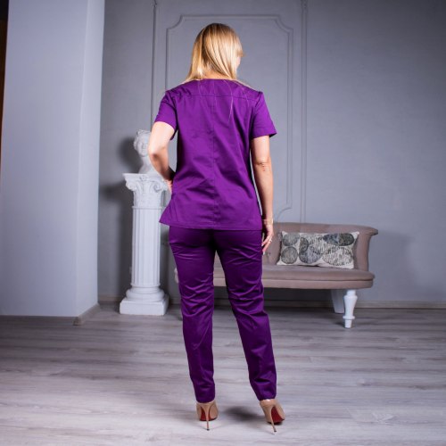 Женский медицинский костюм FormOK Avicenna фиолетовый