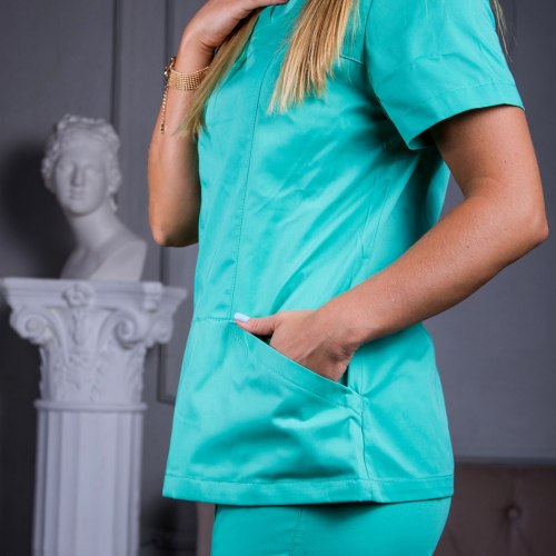 Женский медицинский костюм FormOK Avicenna салатовый