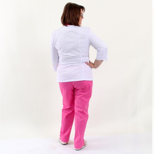 Женский медицинский костюм FormOK Avrora розовый