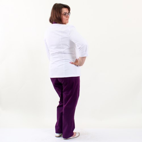 Женский медицинский костюм FormOK Avrora фиолетовый