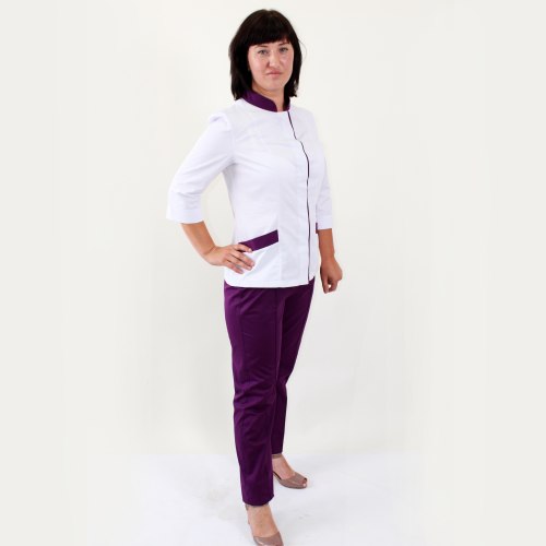 Женский медицинский костюм FormOK Avrora фиолетовый