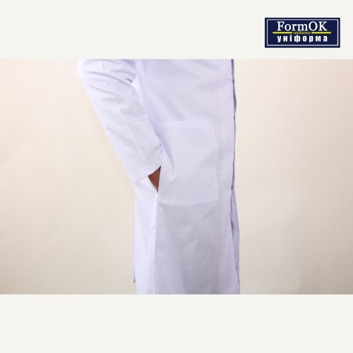 Мужской медицинский халат FormOK Виталий из медицинской Премиум ткани