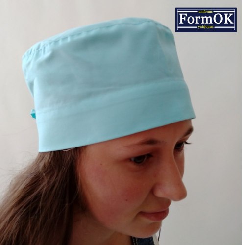 Медицинская шапочка FormOK Avicenna голубая