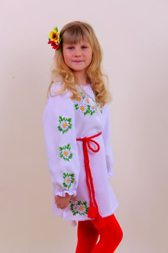 Дитяча вишита сукня Ромашки