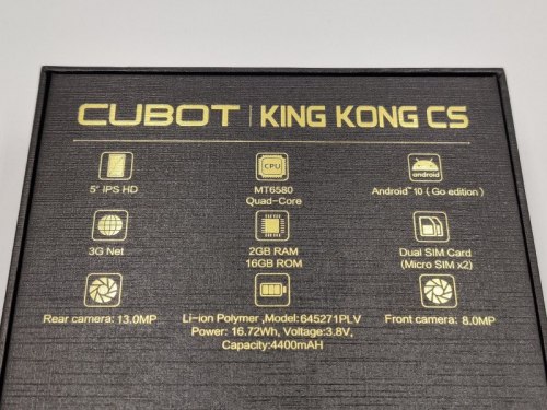 Смартфон Cubot King Kong CS