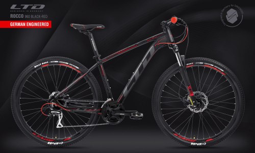 Велосипед LTD Rocco 960 Black-Red 29" (2021)