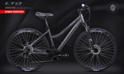 Велосипед LTD Crossfire Lady 840 Grey-Lilac (2021)