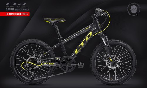 Велосипед LTD Bandit 240 Black-Neon (2021)