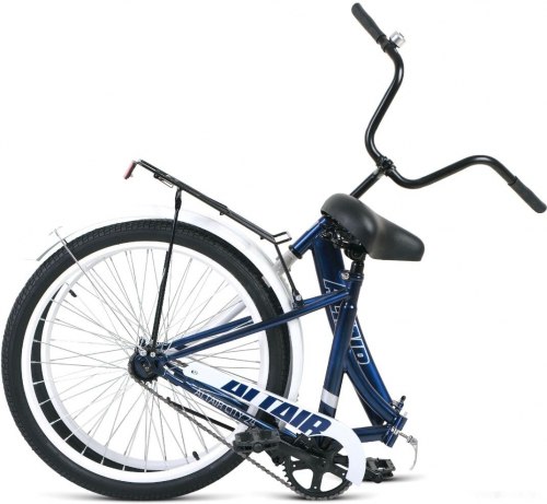 Велосипед Altair City 24 (16, темно-синий/серый, 2022)