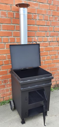 Печь для сжигания мусора Уголек 270 (4мм) (Pionehr)