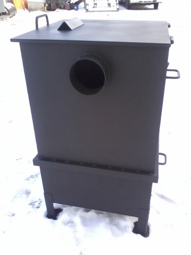 Печь для сжигания садового мусора "Уголек" 325л (3 мм)