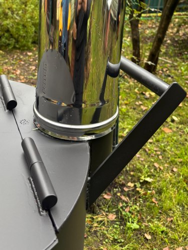 Печь-бочка для сжигания мусора Золушка-240 4 мм